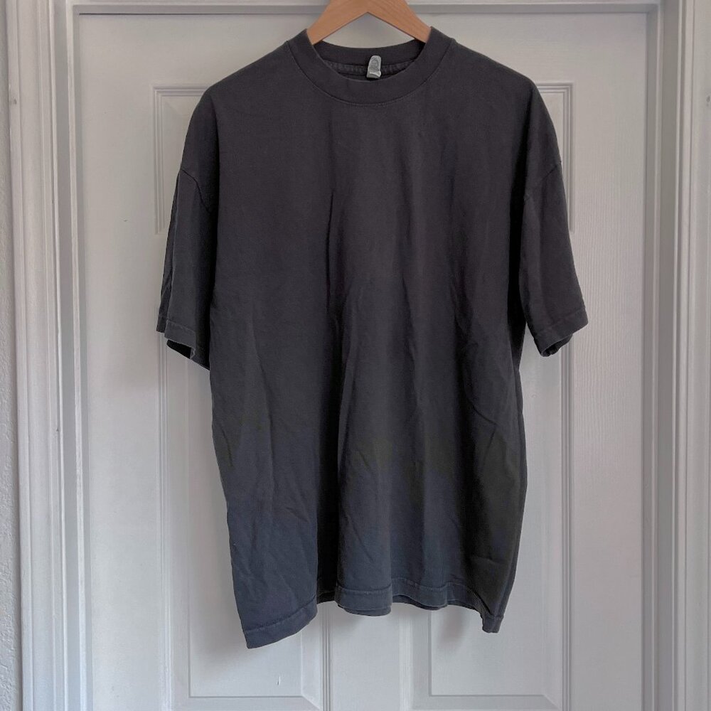 Los Angeles Apparel Oversized XL Crewneck in Black Edge 🐈‍⬛